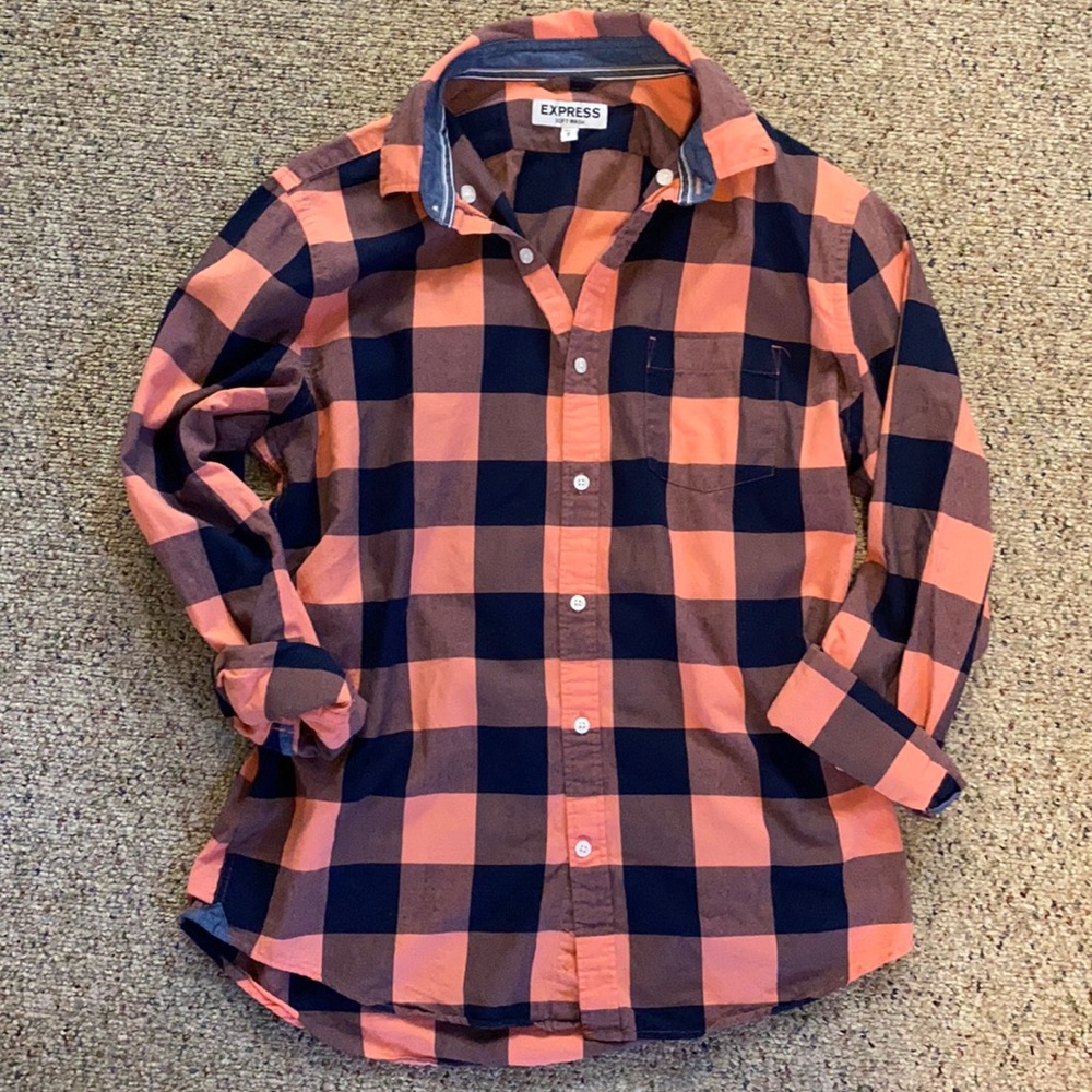 Express Buffalo plaid flannel